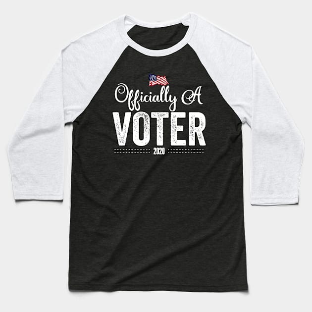 Officially A Voter Baseball T-Shirt by Swagazon